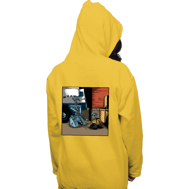 Secret_Shirts Pullover Hoodies, Unisex / Small / Gold Imposter Robot