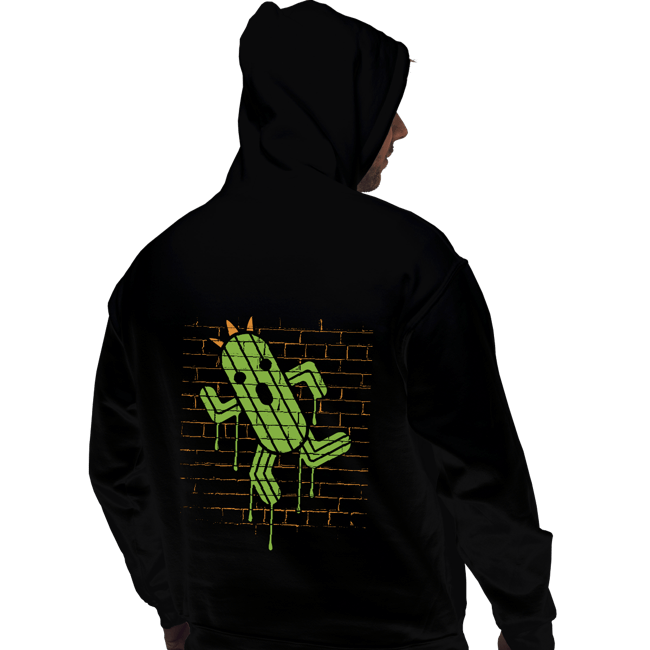 Secret_Shirts Pullover Hoodies, Unisex / Small / Black Cactuar Graffiti