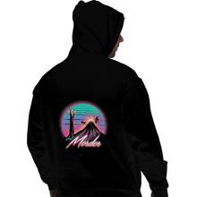 Load image into Gallery viewer, Shirts Zippered Hoodies, Unisex / Small / Black Mordor Wave
