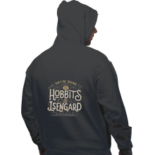 Load image into Gallery viewer, Shirts Pullover Hoodies, Unisex / Small / Charcoal Taking The Hobbits To Isengard
