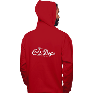 Shirts Pullover Hoodies, Unisex / Small / Red I Like Cats, Dogs, And Maybe 3 People