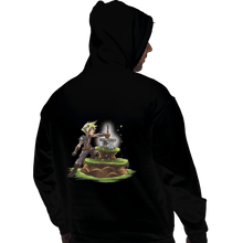 Load image into Gallery viewer, Shirts Pullover Hoodies, Unisex / Small / Black The Buster Sword in the Stone
