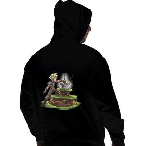 Shirts Pullover Hoodies, Unisex / Small / Black The Buster Sword in the Stone