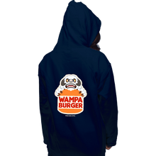 Load image into Gallery viewer, Daily_Deal_Shirts Pullover Hoodies, Unisex / Small / Navy Wampa Burger
