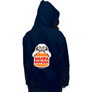 Daily_Deal_Shirts Pullover Hoodies, Unisex / Small / Navy Wampa Burger