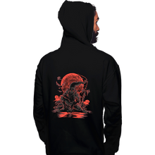 Load image into Gallery viewer, Daily_Deal_Shirts Pullover Hoodies, Unisex / Small / Black Blood Moon Rises
