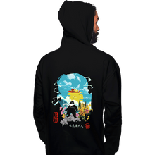 Load image into Gallery viewer, Daily_Deal_Shirts Pullover Hoodies, Unisex / Small / Black Crimson Aviator
