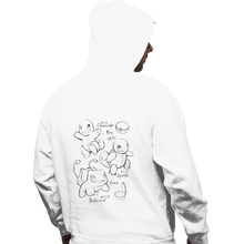 Load image into Gallery viewer, Shirts Pullover Hoodies, Unisex / Small / White Childhood Sketch
