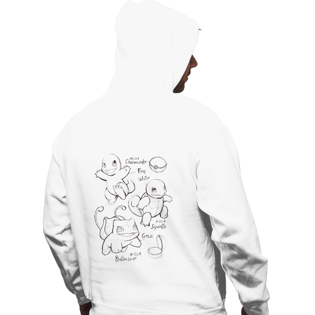 Shirts Pullover Hoodies, Unisex / Small / White Childhood Sketch