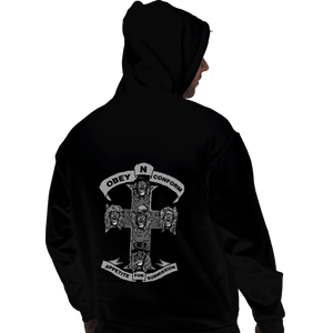 Shirts Pullover Hoodies, Unisex / Small / Black Obey N Conform