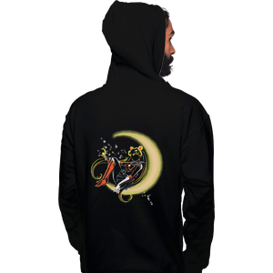 Shirts Pullover Hoodies, Unisex / Small / Black Moon Power