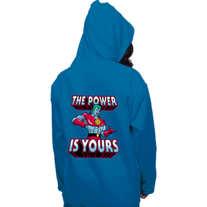 Shirts Pullover Hoodies, Unisex / Small / Sapphire The Power Is Yours