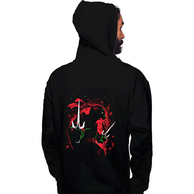 Daily_Deal_Shirts Pullover Hoodies, Unisex / Small / Black Rebel Ninja
