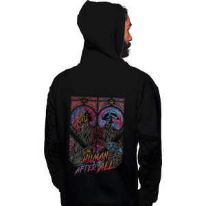 Shirts Pullover Hoodies, Unisex / Small / Black Human After All