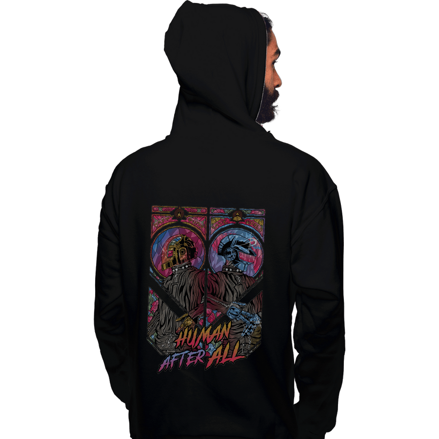 Shirts Pullover Hoodies, Unisex / Small / Black Human After All
