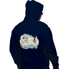 Load image into Gallery viewer, Daily_Deal_Shirts Pullover Hoodies, Unisex / Small / Navy Hoth In Here
