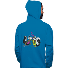 Load image into Gallery viewer, Shirts Pullover Hoodies, Unisex / Small / Sapphire No Kissing

