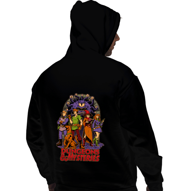 Daily_Deal_Shirts Pullover Hoodies, Unisex / Small / Black Dungeons & Mysteries