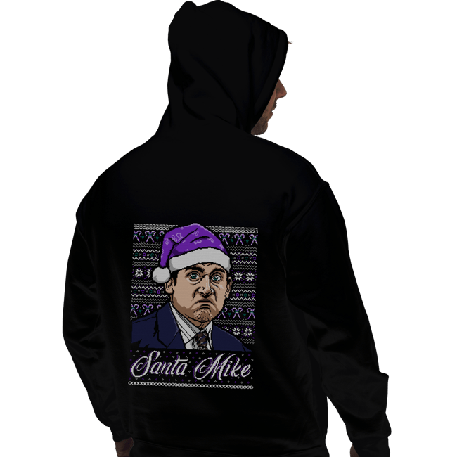 Shirts Pullover Hoodies, Unisex / Small / Black Santa Mike