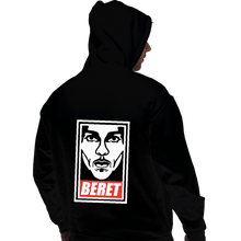 Load image into Gallery viewer, Shirts Pullover Hoodies, Unisex / Small / Black Beret

