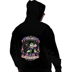 Daily_Deal_Shirts Pullover Hoodies, Unisex / Small / Black Villains Unite Maleficent
