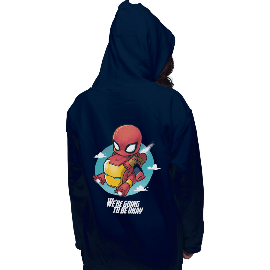 Shirts Pullover Hoodies, Unisex / Small / Navy We're Going To Be Ok