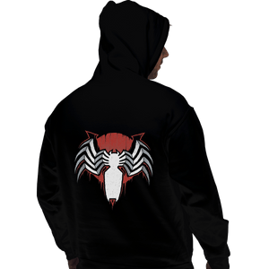 Shirts Pullover Hoodies, Unisex / Small / Black V of Symbiote