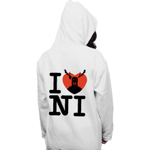 Load image into Gallery viewer, Shirts Pullover Hoodies, Unisex / Small / White I Love Ni
