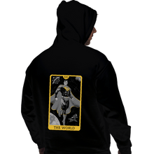 Load image into Gallery viewer, Daily_Deal_Shirts Pullover Hoodies, Unisex / Small / Black JL Tarot - The World
