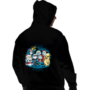 Daily_Deal_Shirts Pullover Hoodies, Unisex / Small / Black Halloween Friends