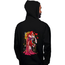 Load image into Gallery viewer, Daily_Deal_Shirts Pullover Hoodies, Unisex / Small / Black Animated Kiss

