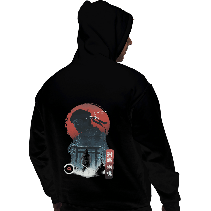 Shirts Zippered Hoodies, Unisex / Small / Black Samurai Warrior