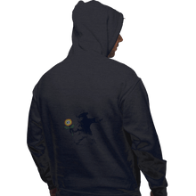 Load image into Gallery viewer, Shirts Pullover Hoodies, Unisex / Small / Dark Heather Banksy Flower
