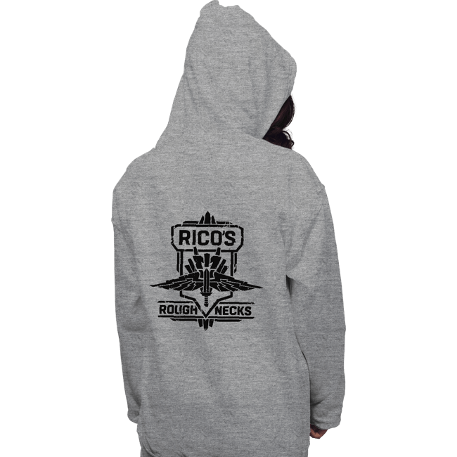 Secret_Shirts Pullover Hoodies, Unisex / Small / Sports Grey Rico's Roughnecks!