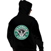 Load image into Gallery viewer, Shirts Pullover Hoodies, Unisex / Small / Black Wake Up And Praise The Coffee

