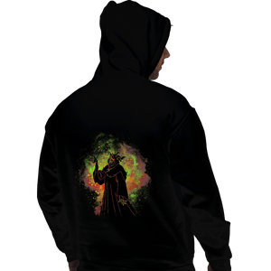 Shirts Pullover Hoodies, Unisex / Small / Black Horned King Art