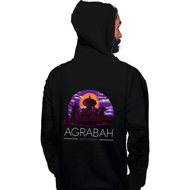 Shirts Pullover Hoodies, Unisex / Small / Black Agrabah Desert Kingdom