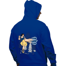 Load image into Gallery viewer, Secret_Shirts Pullover Hoodies, Unisex / Small / Royal Blue Chun White Kick
