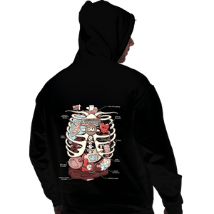 Shirts Pullover Hoodies, Unisex / Small / Black Anatomy Of A DM
