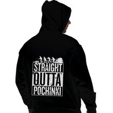 Load image into Gallery viewer, Shirts Pullover Hoodies, Unisex / Small / Black Straight Outta Pochinki
