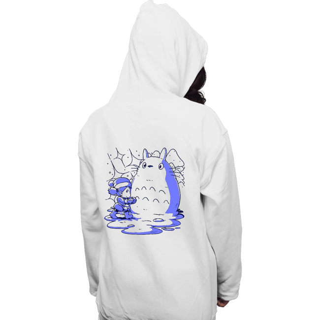Daily_Deal_Shirts Pullover Hoodies, Unisex / Small / White My Neighbor Snowman