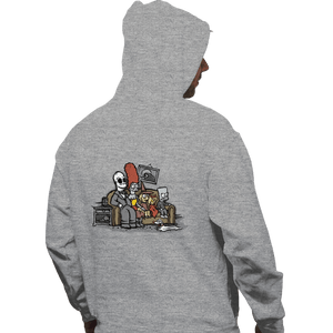 Daily_Deal_Shirts Pullover Hoodies, Unisex / Small / Sports Grey The Skellingtons