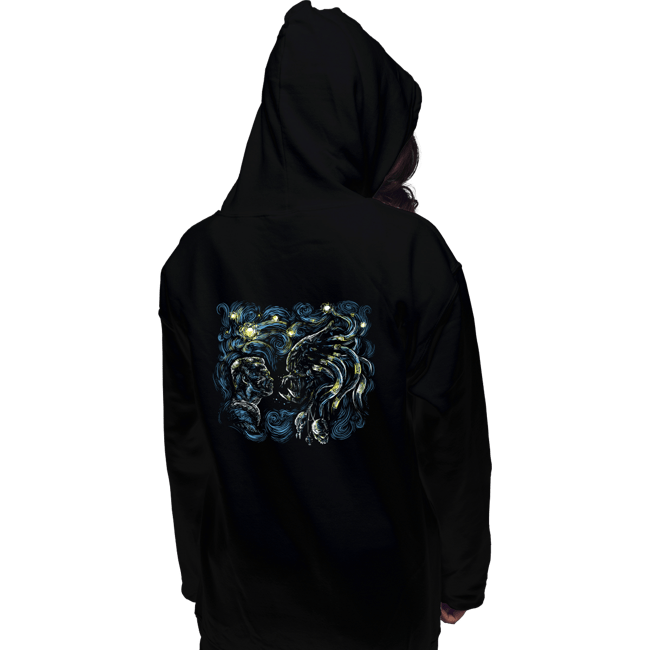 Secret_Shirts Pullover Hoodies, Unisex / Small / Black Starry Predator