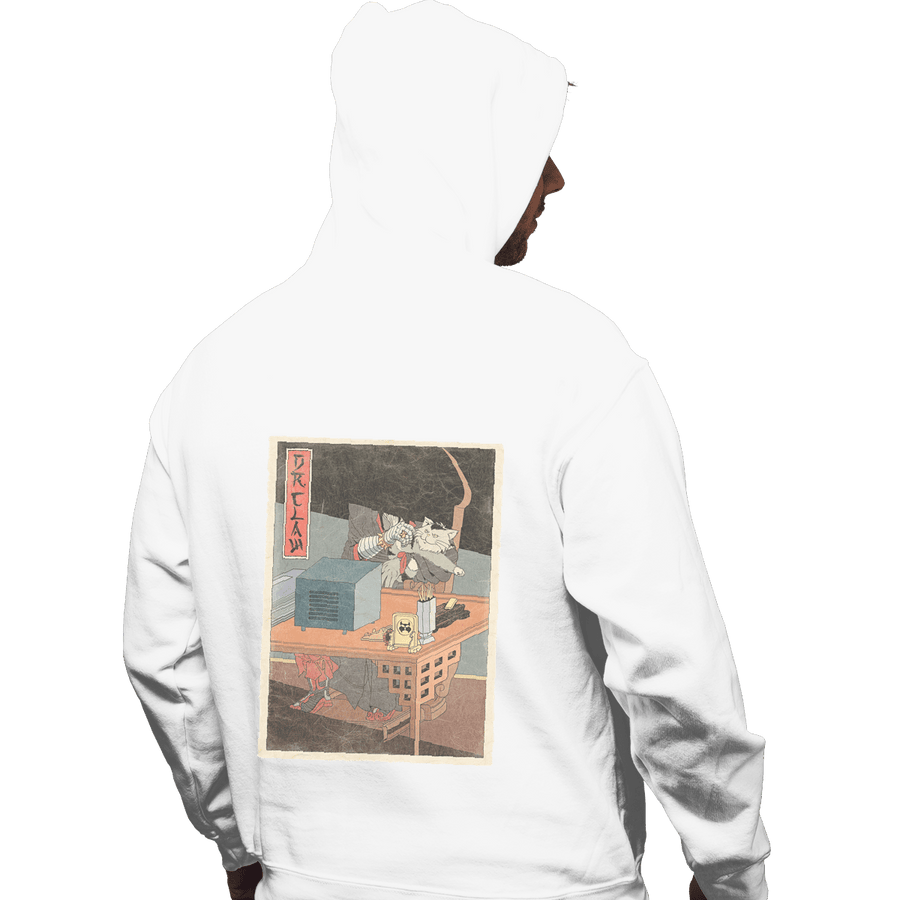 Shirts Zippered Hoodies, Unisex / Small / White Dr Claw