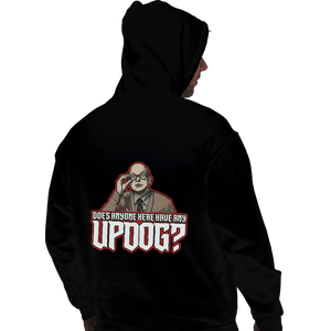 Shirts Zippered Hoodies, Unisex / Small / Black Updog