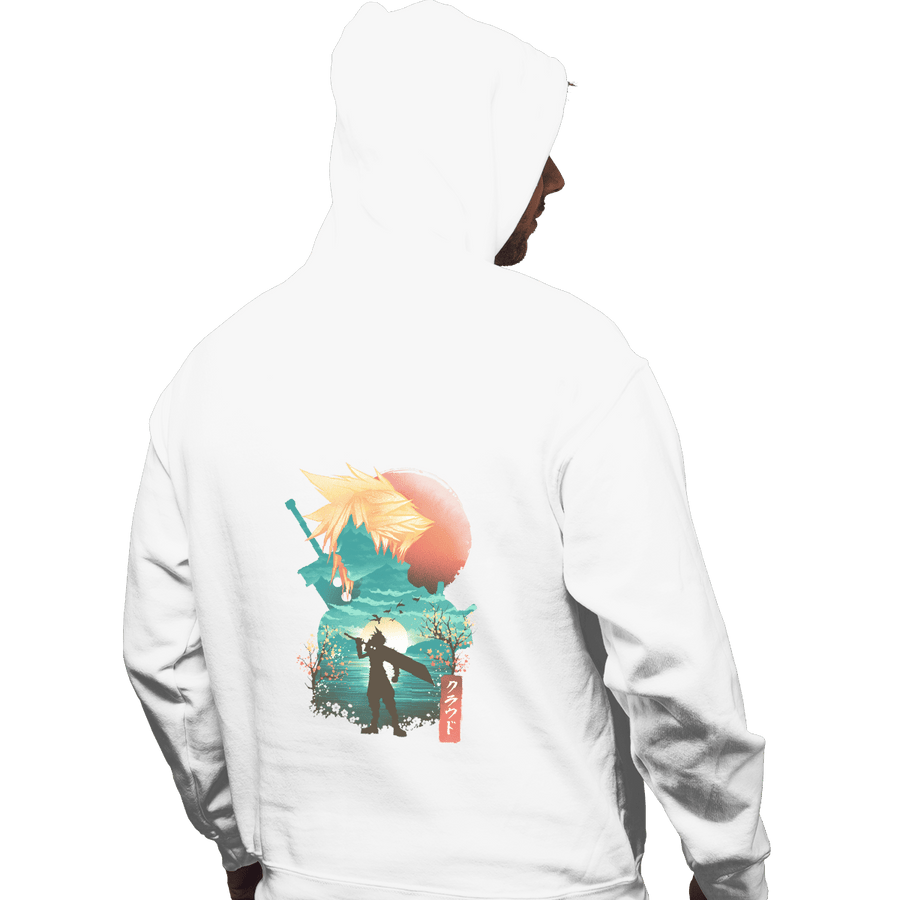 Shirts Zippered Hoodies, Unisex / Small / White Ukiyo Cloud