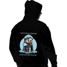 Load image into Gallery viewer, Secret_Shirts Pullover Hoodies, Unisex / Small / Black The Cold Is Coming
