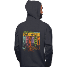 Load image into Gallery viewer, Daily_Deal_Shirts Pullover Hoodies, Unisex / Small / Dark Heather The Electric Mayhem
