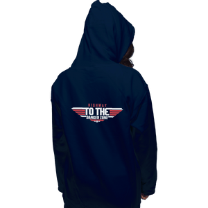 Shirts Pullover Hoodies, Unisex / Small / Navy Danger Zone