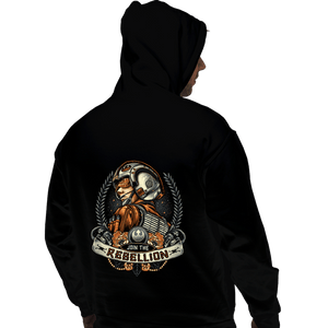 Daily_Deal_Shirts Pullover Hoodies, Unisex / Small / Black Skywalker Banner